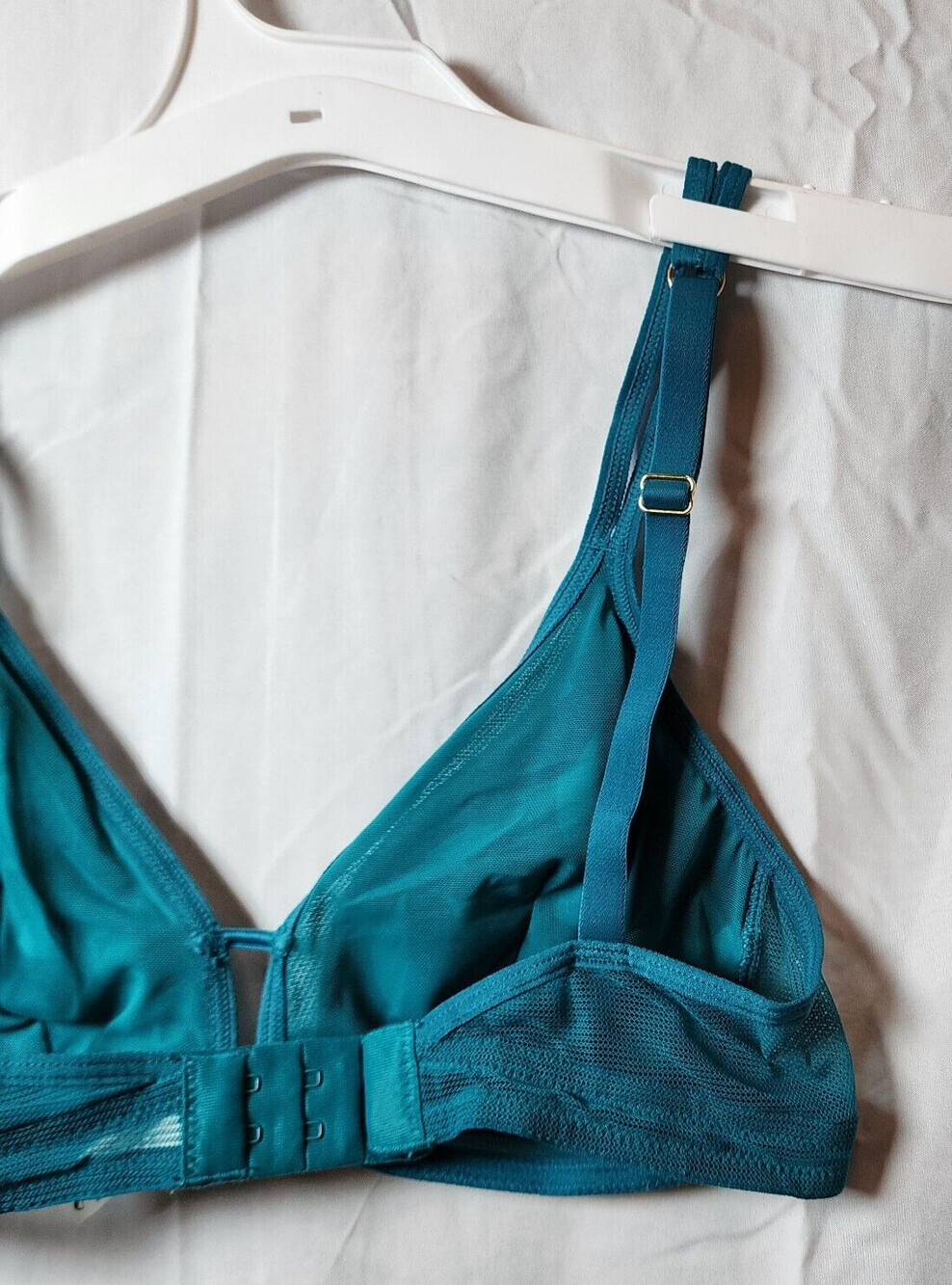New Lively Women's Multicolor Wireless Semi Sheer Bra Adjustable Straps Size S - Picture 4 of 5